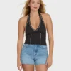 Camiseta sin mangas lisa Sunny Sometimes