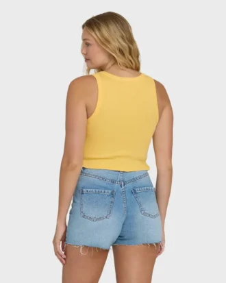 Camiseta sin mangas Sun Palm Seashell