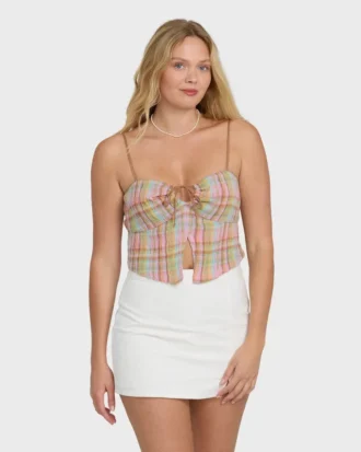 Camiseta sin mangas Sweet Check