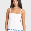 Camiseta sin mangas tejida Sun Stamp