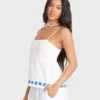 Camiseta sin mangas tejida Sun Stamp