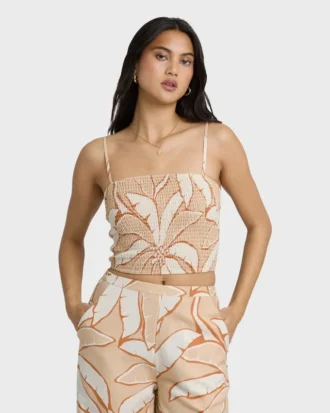 Camiseta sin mangas tejida Tropic Breeze