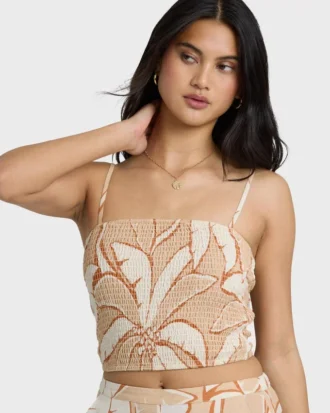 Camiseta sin mangas tejida Tropic Breeze