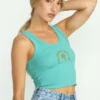 Camiseta sin mangas «Under Palm Trees»