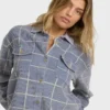 Chaqueta de pana de manga larga Fadeaway Chaqueta de pana de manga larga Fadeaway