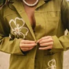 Chaqueta tipo shacket Floral Fields Chaqueta tipo shacket Floral Fields
