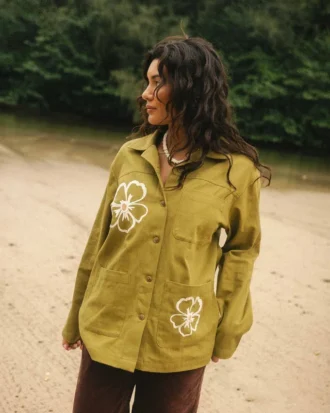 Chaqueta tipo shacket Floral Fields Chaqueta tipo shacket Floral Fields