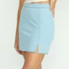 Falda lavada con efecto ondulado Falda lavada con efecto ondulado