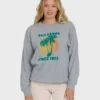 Mi sudadera de cuello redondo favorita para la playa