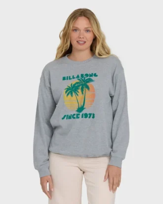 Mi sudadera de cuello redondo favorita para la playa