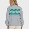 Mi sudadera de cuello redondo favorita para la playa