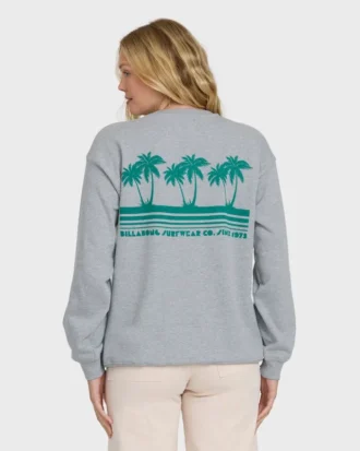 Mi sudadera de cuello redondo favorita para la playa