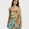 Minivestido con estampado Beach Song