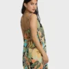 Minivestido con estampado Beach Song