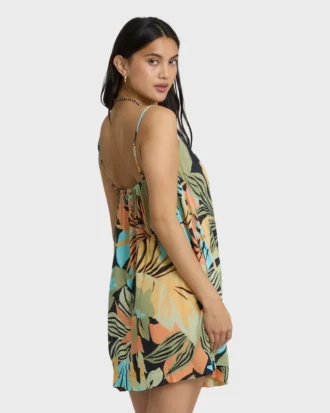 Minivestido con estampado Beach Song