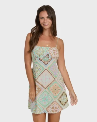 Minivestido Dreaming of Sun Crinkle