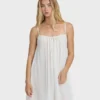 Minivestido liso Beach Song