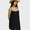 Minivestido liso Beach Song