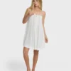 Minivestido liso Beach Song