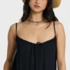 Minivestido liso Beach Song