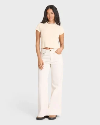 Pantalones acampanados de 5 bolsillos Free Fall