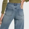 Pantalones acampanados de denim de cintura alta Free Fall Pantalones acampanados de denim de cintura alta Free Fall