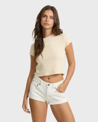 Pantalones cortos de denim Get Low