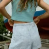 Pantalones cortos tejidos con estampado Wanderer