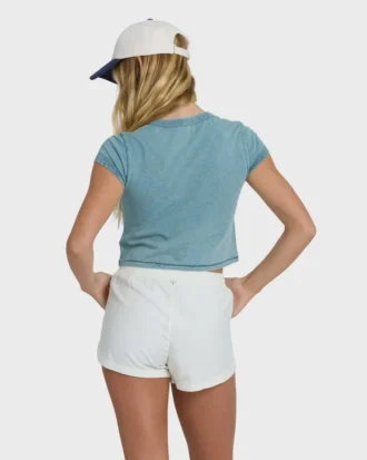 Pantalones cortos tejidos lisos Road Trippin