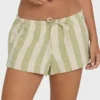 Pantalones cortos tejidos teñidos en hilo Low Tide