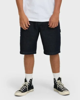 Pantalones cortos vaqueros Bad Dog de 22″