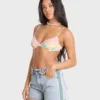 Pantalones cortos vaqueros con ribete Pantalones cortos vaqueros con ribete
