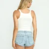 Pantalones cortos vaqueros de talle bajo