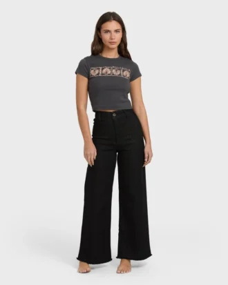 Pantalones de cintura alta Free Fall
