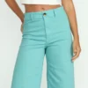 Pantalones de sarga de cintura alta Free Fall
