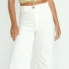 Pantalones de sarga de cintura alta Free Fall