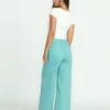 Pantalones de sarga de cintura alta Free Fall