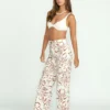 Pantalones de sarga estampados Free Fall