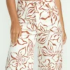 Pantalones de sarga estampados Free Fall