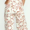 Pantalones de sarga estampados Free Fall