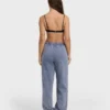 Pantalones jogger con lavado salino Pantalones jogger con lavado salino