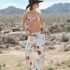 Pantalones Lottie Hall con cintura elástica y tejido Pantalones Lottie Hall con cintura elástica y tejido