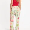 Pantalones Lottie Hall con cintura elástica y tejido Pantalones Lottie Hall con cintura elástica y tejido