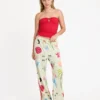 Pantalones Lottie Hall con cintura elástica y tejido Pantalones Lottie Hall con cintura elástica y tejido