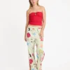 Pantalones Lottie Hall con cintura elástica y tejido Pantalones Lottie Hall con cintura elástica y tejido