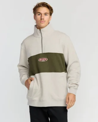 Sudadera con cuello alto y cremallera de 3/4 de Bad Dog