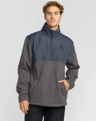 Sudadera de cuello alto con bloques de colores de Boundary