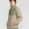 Sudadera de cuello alto con bloques de colores de Boundary