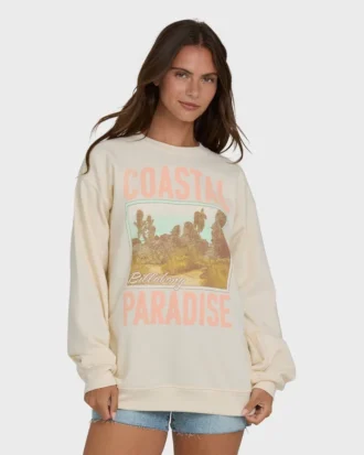 Sudadera de cuello redondo Coastal Paradise
