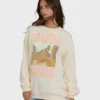 Sudadera de cuello redondo Coastal Paradise Sudadera de cuello redondo Coastal Paradise